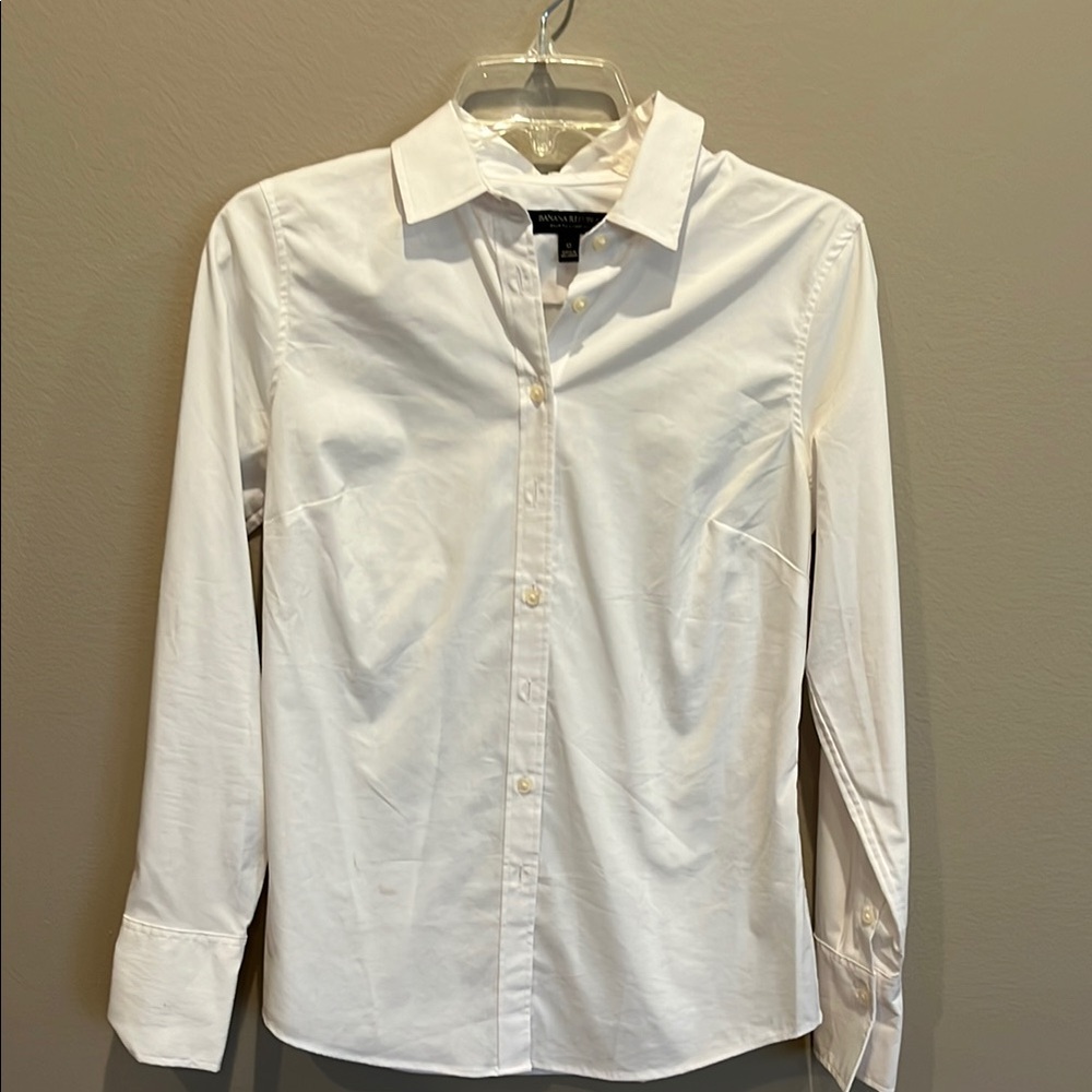 Classic White Men's Shirt